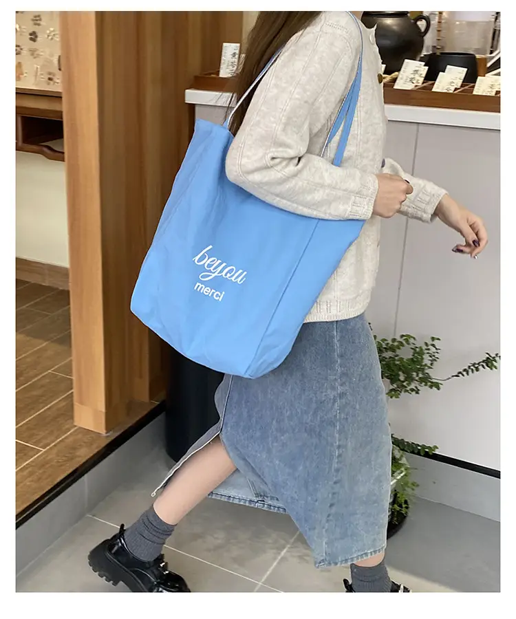 2024 Striped Canvas Tote Bags for Women — feature 39