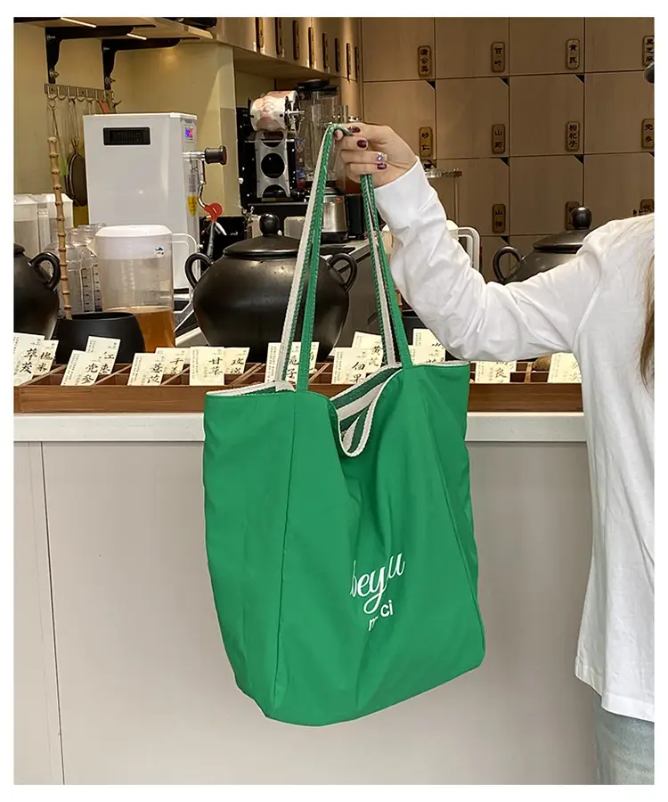 2024 Striped Canvas Tote Bags for Women — feature 44