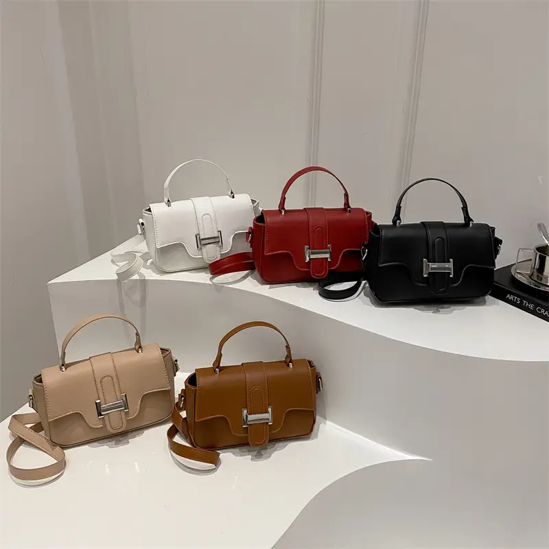 White Square Crossbody Bag for Women 2025 - Image 9