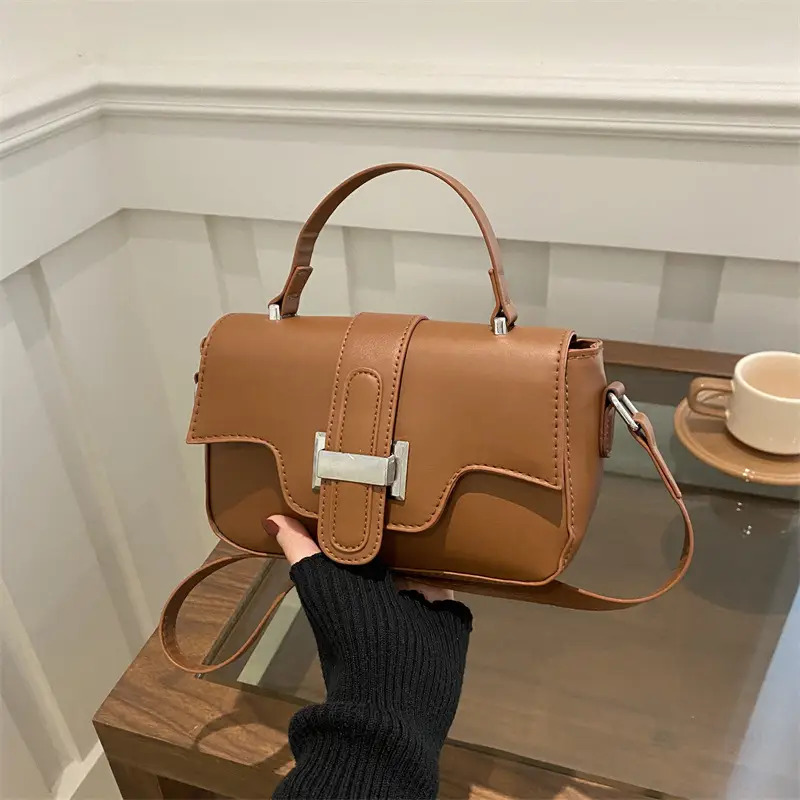 White Square Crossbody Bag for Women 2025 - Image 3