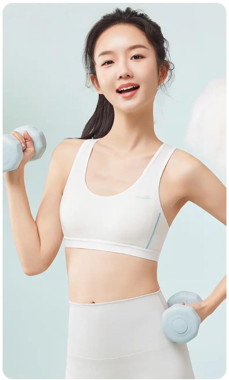 [Sports] Girls Bra Junior High School Students Puberty Development Underwear Shockproof Vest 2528 — feature 13