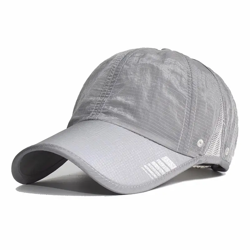 Men Blue Mesh Sun Hat with Brand Logo — feature 20