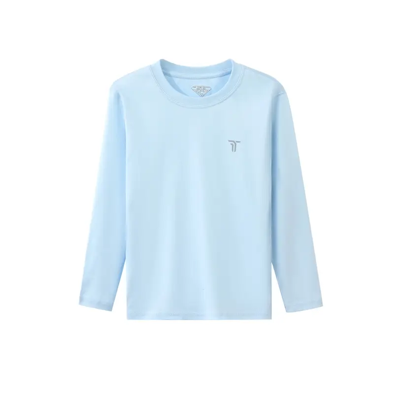 Boys Long Sleeve Cotton T-Shirt White Black Spring Autumn - Image 3