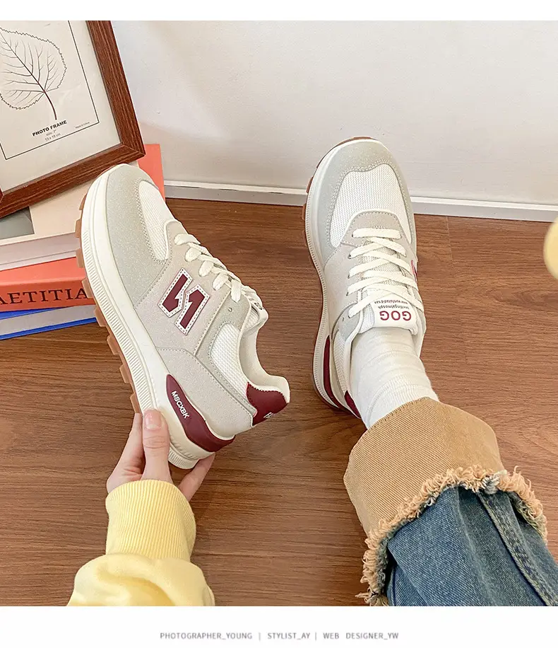 Women Korean Style Flat Running Shoes Breathable — feature 10