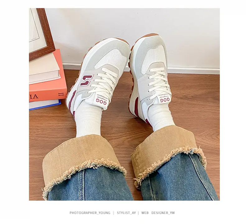 Women Korean Style Flat Running Shoes Breathable — feature 11