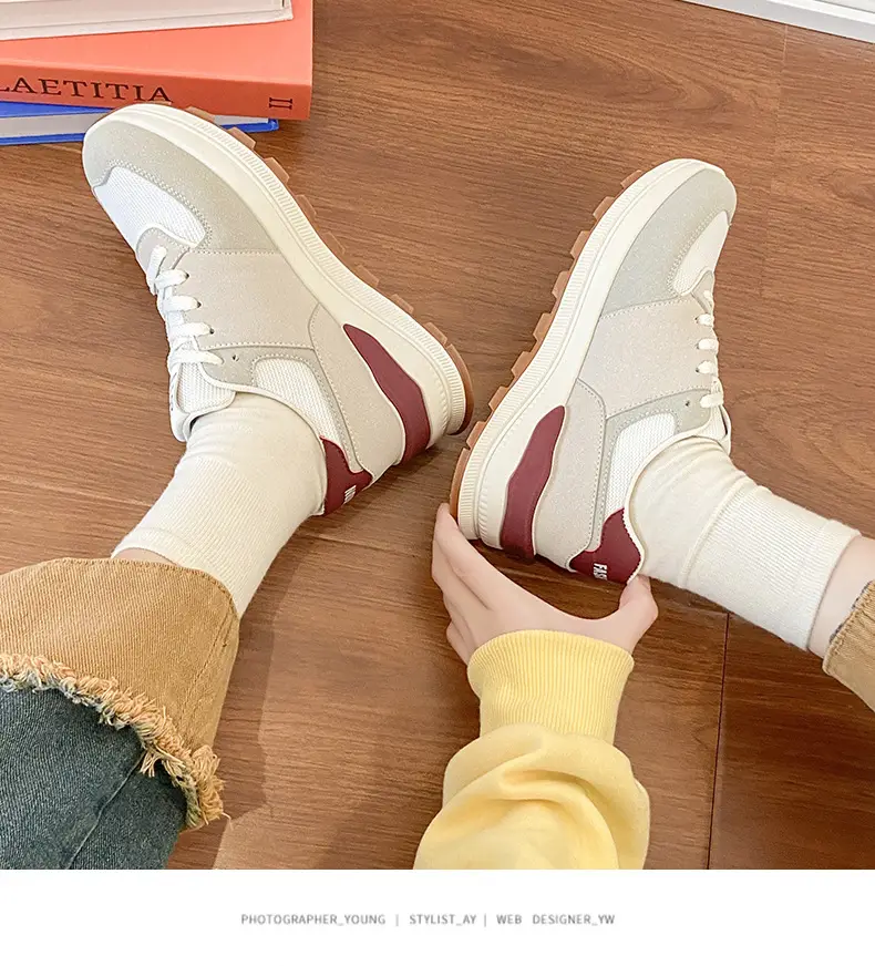 Women Korean Style Flat Running Shoes Breathable — feature 12