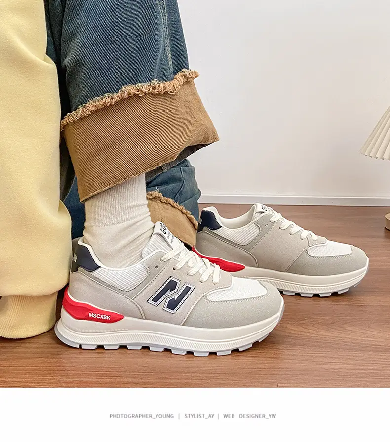 Women Korean Style Flat Running Shoes Breathable — feature 14