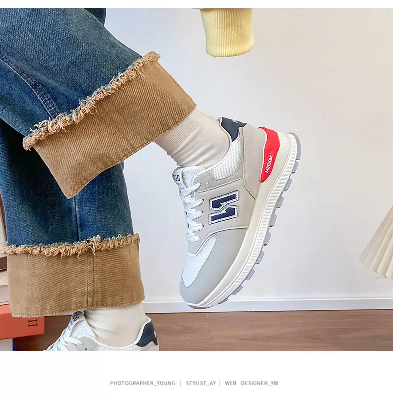 Women Korean Style Flat Running Shoes Breathable — feature 19