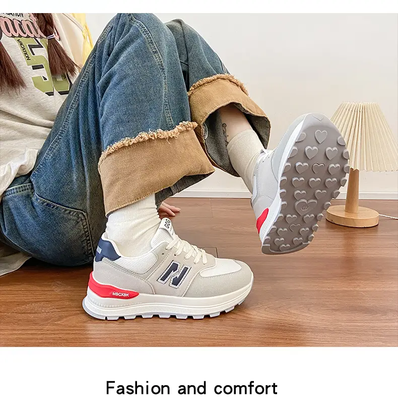 Women Korean Style Flat Running Shoes Breathable — feature 20