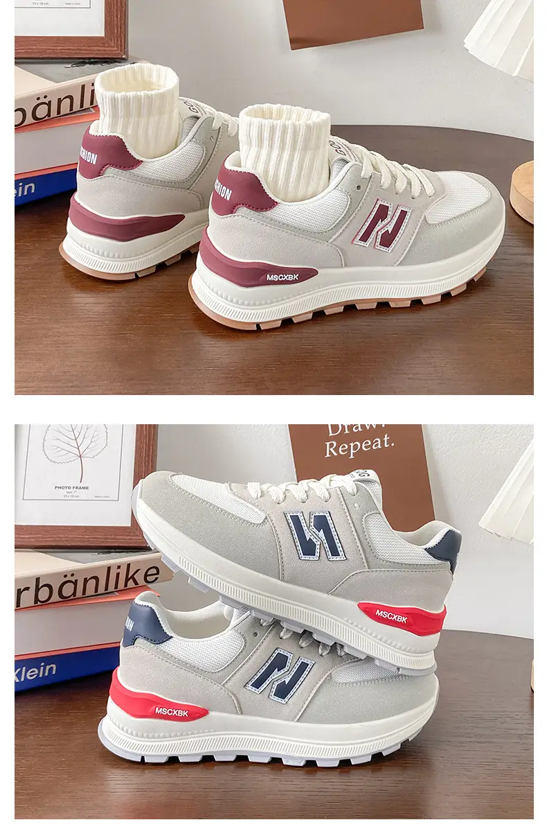 Women Korean Style Flat Running Shoes Breathable — feature 22