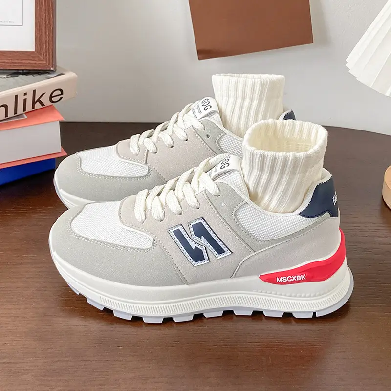 Women Korean Style Flat Running Shoes Breathable