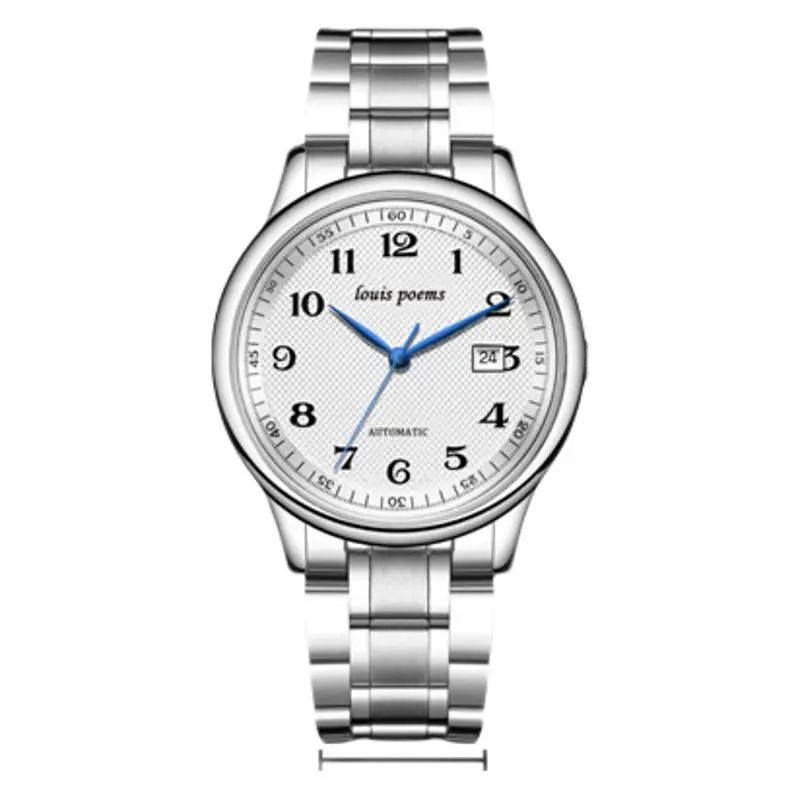 Famous Craftsman Men's Watch Steel Belt Calendar Waterproof Flywheel Movement - Image 6