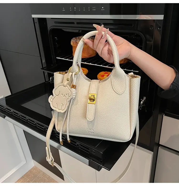 Women Crossbody Tote Bag Cream 2025 New Model — feature 20