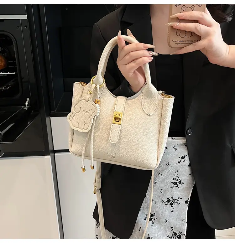 Women Crossbody Tote Bag Cream 2025 New Model — feature 22