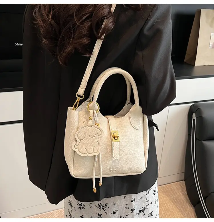 Women Crossbody Tote Bag Cream 2025 New Model — feature 24