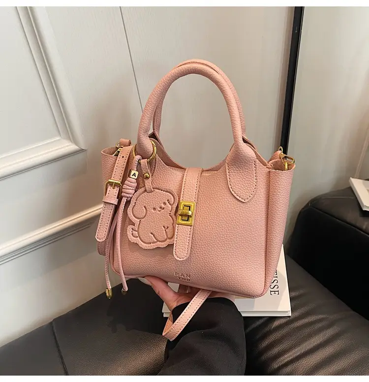 Women Crossbody Tote Bag Cream 2025 New Model — feature 35