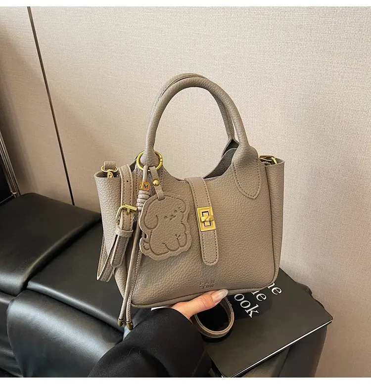 Women Crossbody Tote Bag Cream 2025 New Model — feature 40