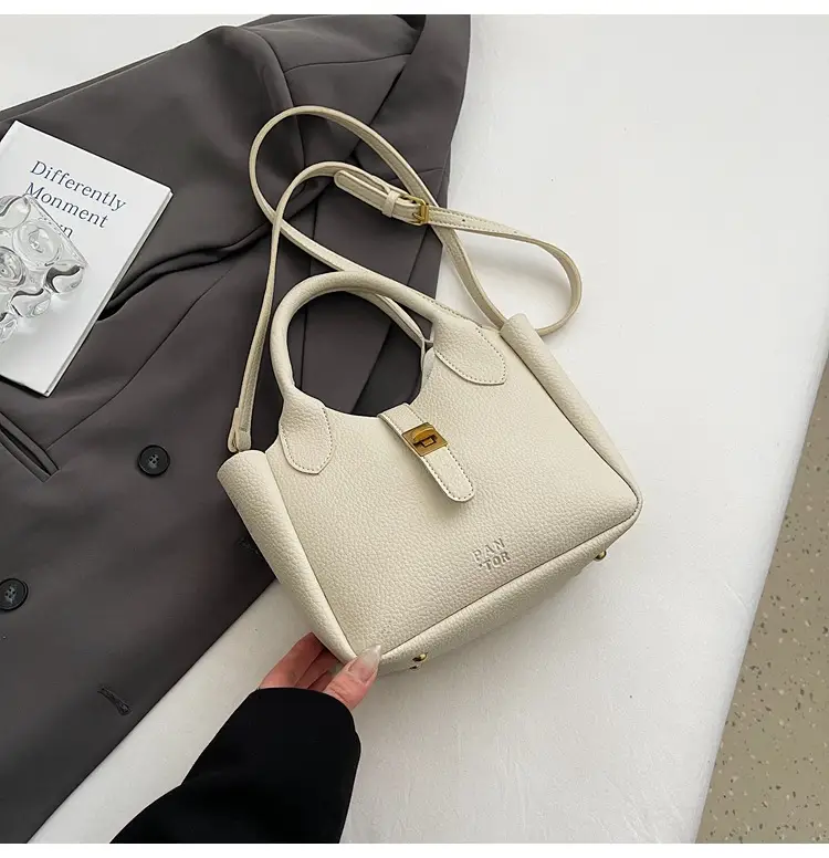 Women Crossbody Tote Bag Cream 2025 New Model — feature 42