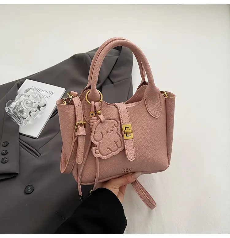 Women Crossbody Tote Bag Cream 2025 New Model — feature 43