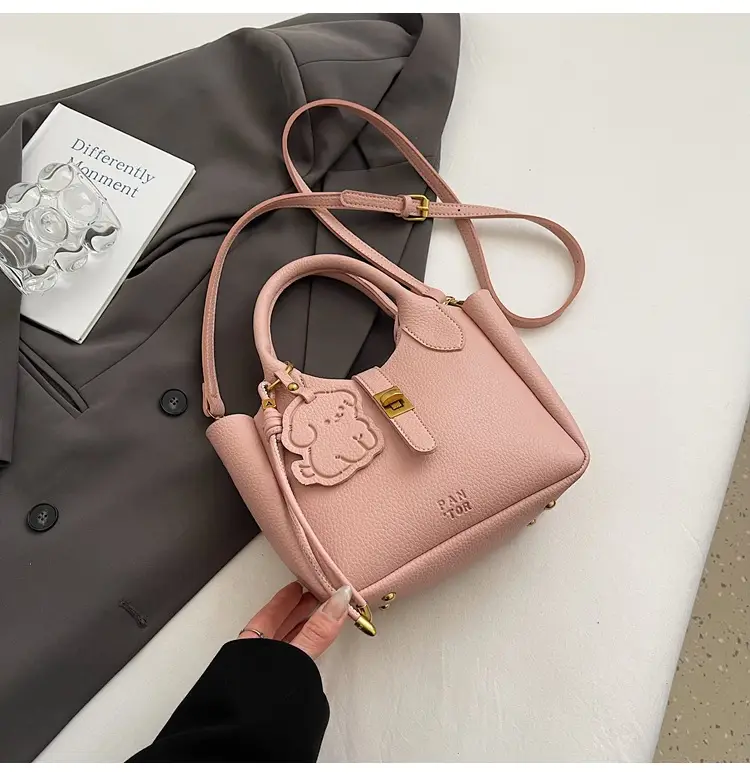 Women Crossbody Tote Bag Cream 2025 New Model — feature 44