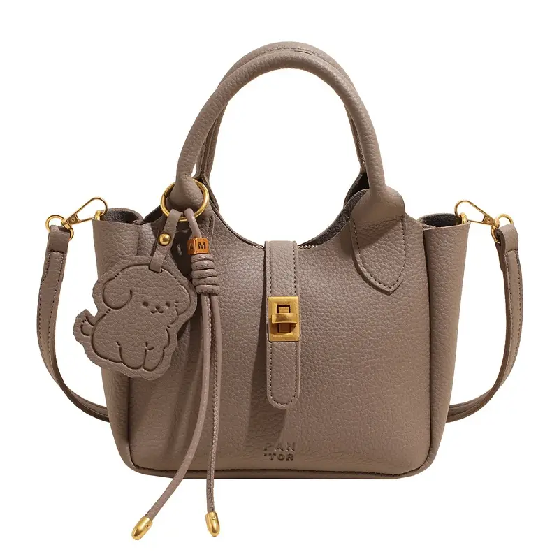 Women Crossbody Tote Bag Cream 2025 New Model - Image 2