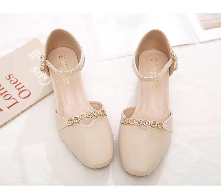 Women's Beige Heeled Sandals Summer 2025 — feature 3