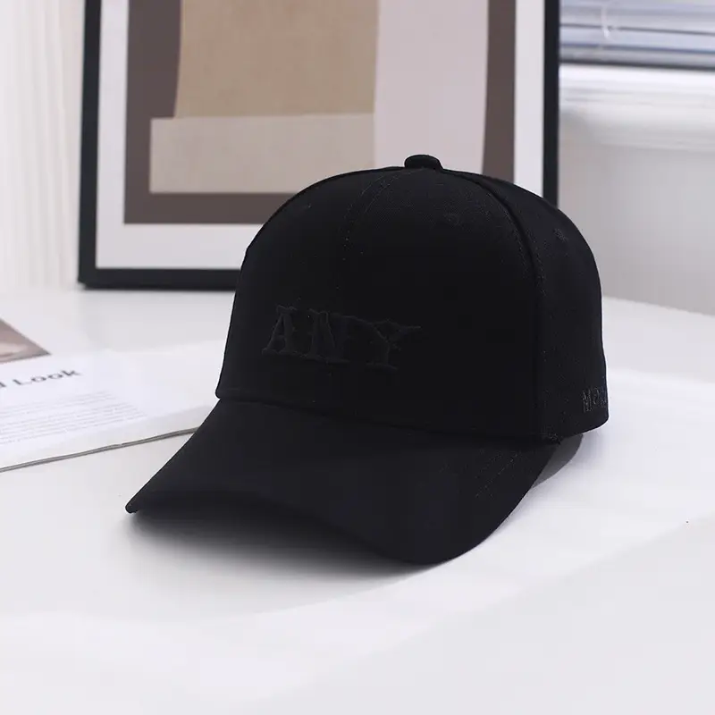Brown Embroidered Baseball Cap for Women & Men