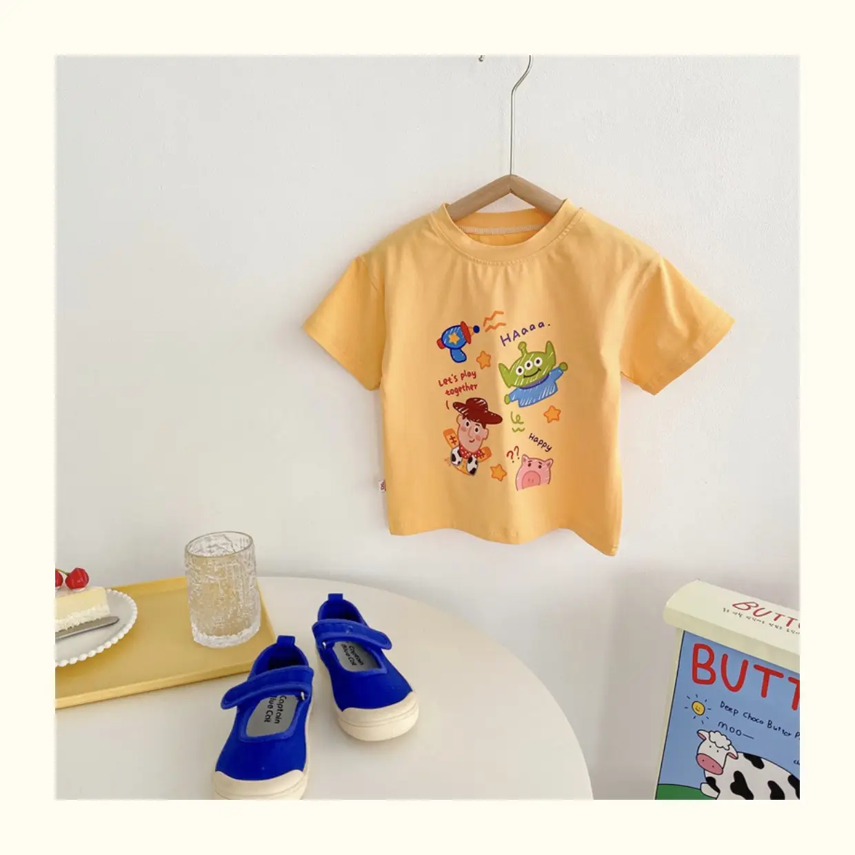 Children Cotton Cartoon T-Shirt White Short Sleeve Baby Boys 2025 — feature 15