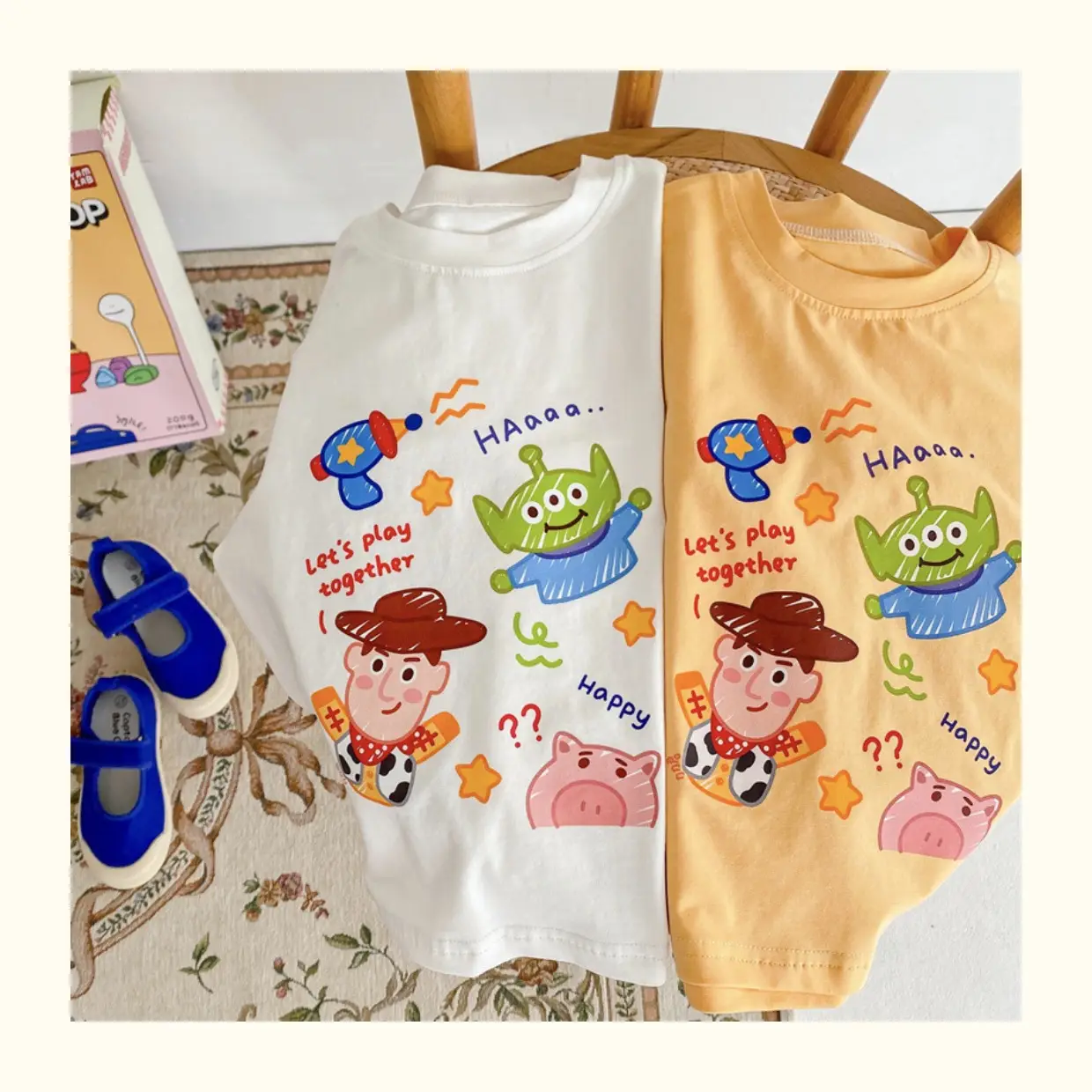 Children Cotton Cartoon T-Shirt White Short Sleeve Baby Boys 2025 — feature 7