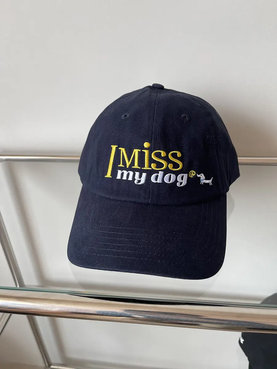 Niche Design I miss my dog Cap Female Couple All-match Sunshade Cap Male - Image 2