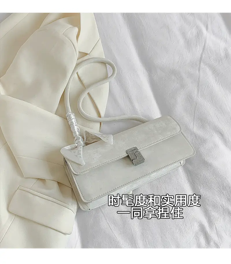 Pink Silk Scarf Shoulder Bag for Women 2026 — feature 4