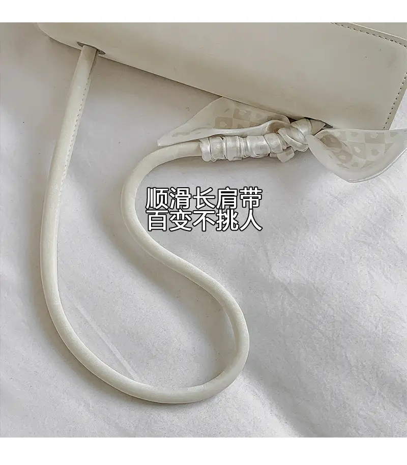 Pink Silk Scarf Shoulder Bag for Women 2026 — feature 7