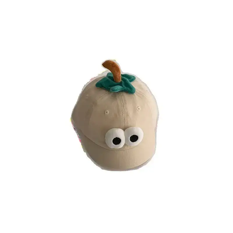 Cute Cartoon Apple Sunscreen Cap for Kids - Image 13