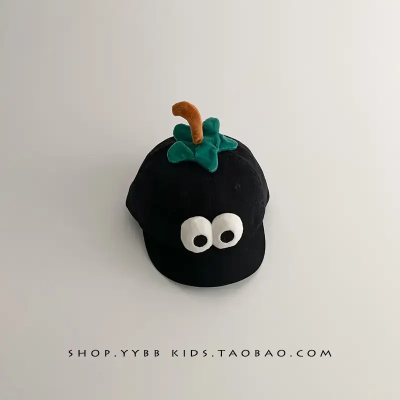 Cute Cartoon Apple Sunscreen Cap for Kids - Image 8
