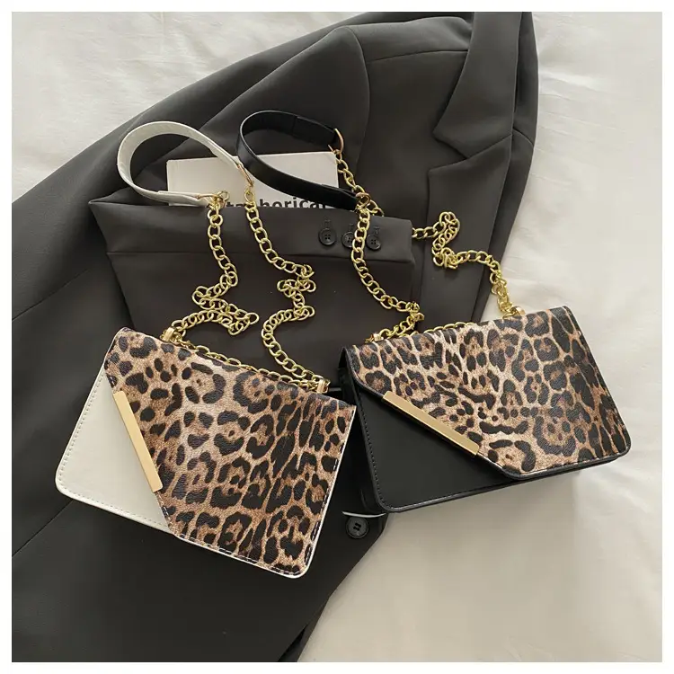 Leopard Print Chain Crossbody Bag for Women 2025 — feature 10