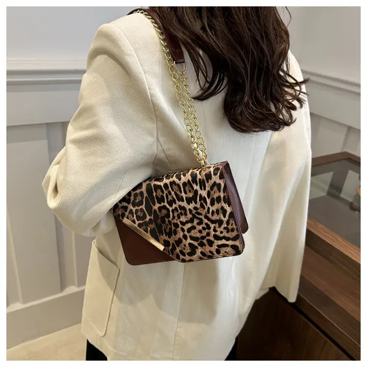 Leopard Print Chain Crossbody Bag for Women 2025 — feature 20