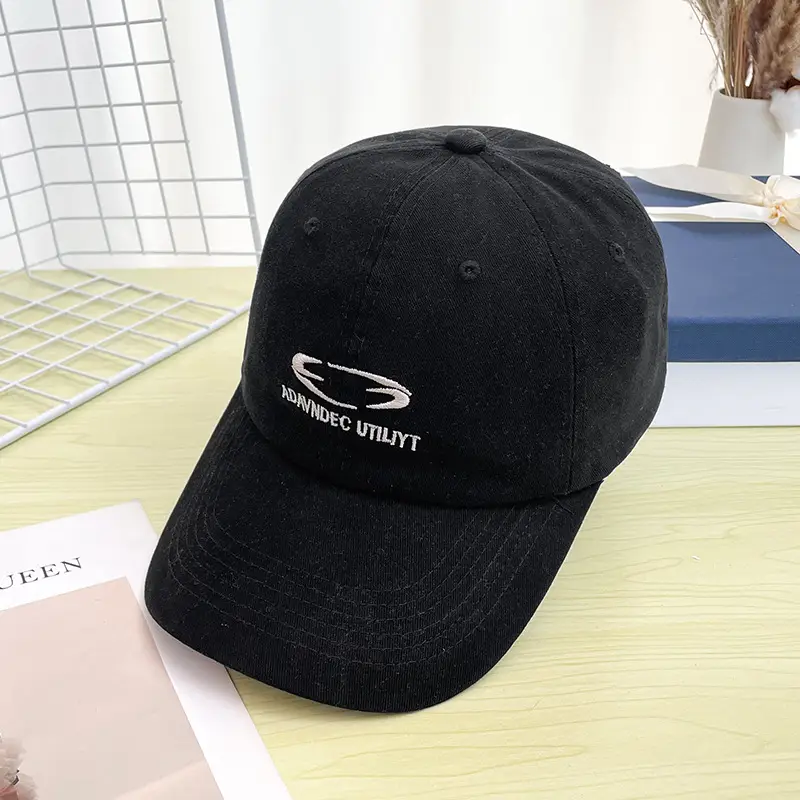Women's Red Baseball Cap with Korean Embroidery — feature 11