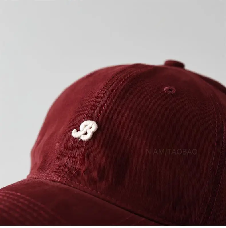Women's Korean-style Wash Cap with Embroidered Logo — feature 11