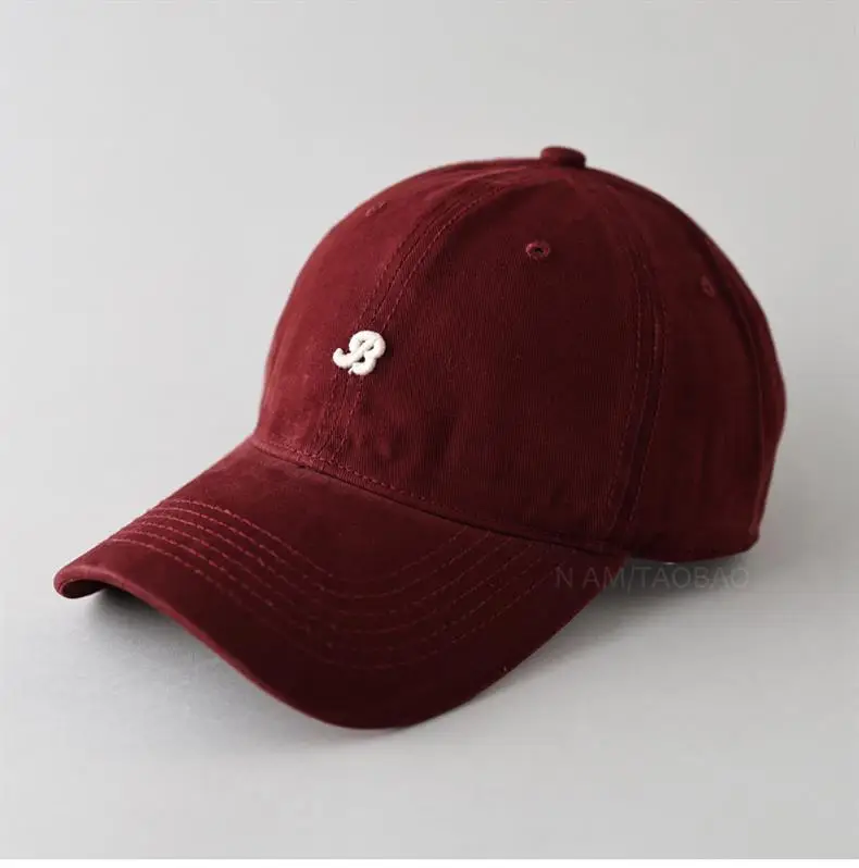 Women's Korean-style Wash Cap with Embroidered Logo — feature 8