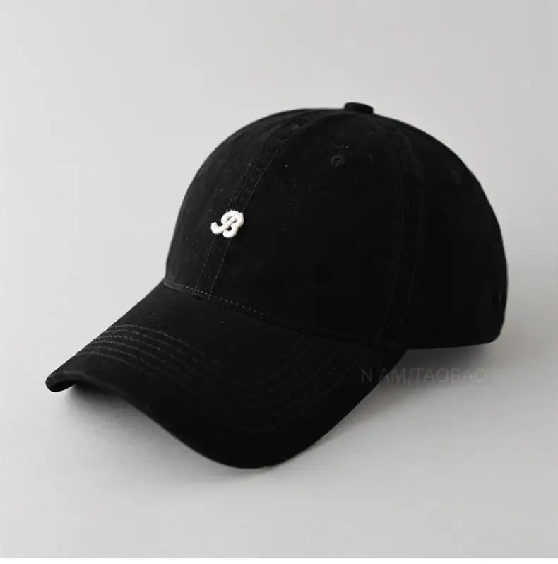 Women's Korean-style Wash Cap with Embroidered Logo — feature 9