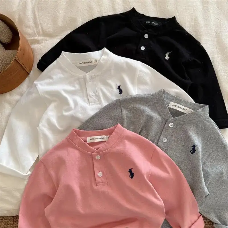 Children's Striped T-Shirt Round Neck Spring 2026