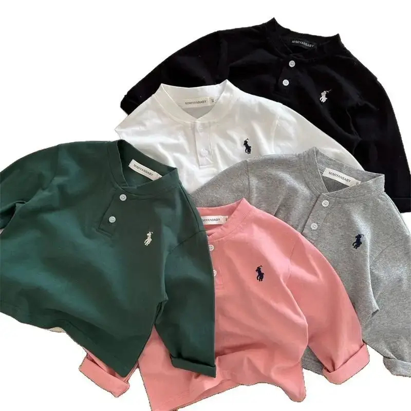 Children's Striped T-Shirt Round Neck Spring 2026