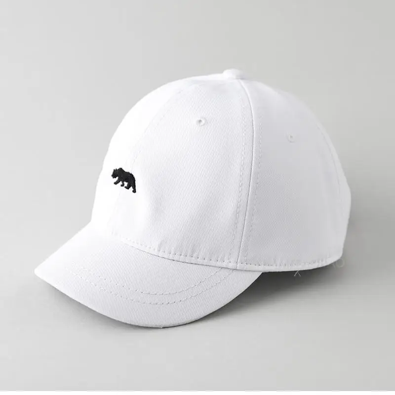 Black Polar Bear Cap for Women Men 2025