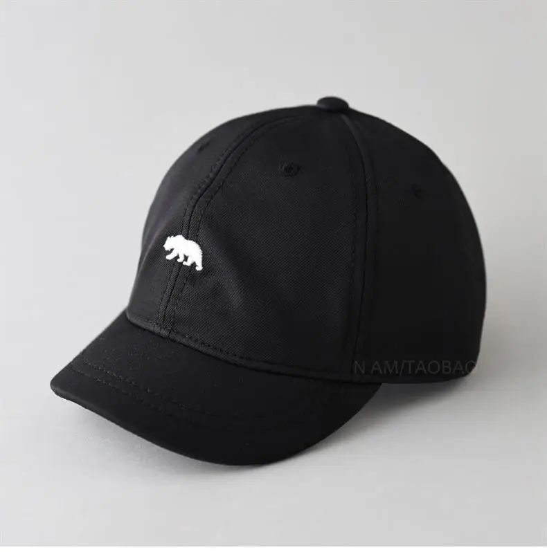 Black Polar Bear Cap for Women Men 2025 — feature 4