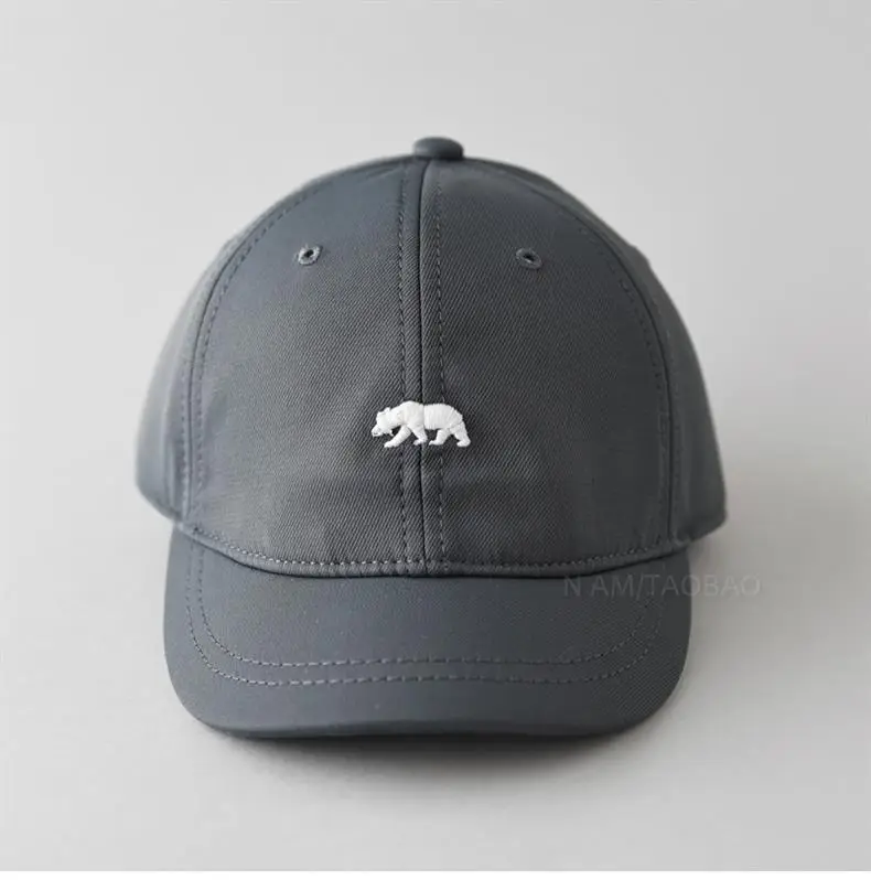 Black Polar Bear Cap for Women Men 2025 — feature 5