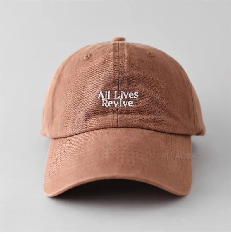 Brown Cotton Baseball Cap for Kids Men Spring Summer 2025 — feature 3