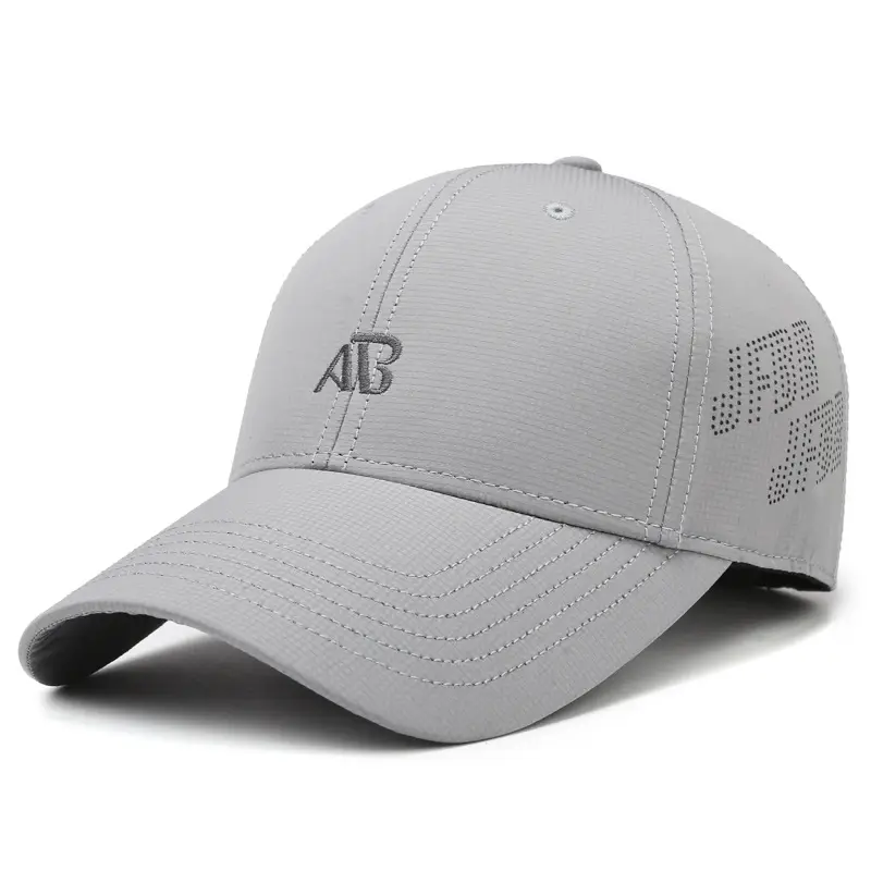 Men's Black Baseball Cap with Silver Buckle & Letter Embroidery - Image 4