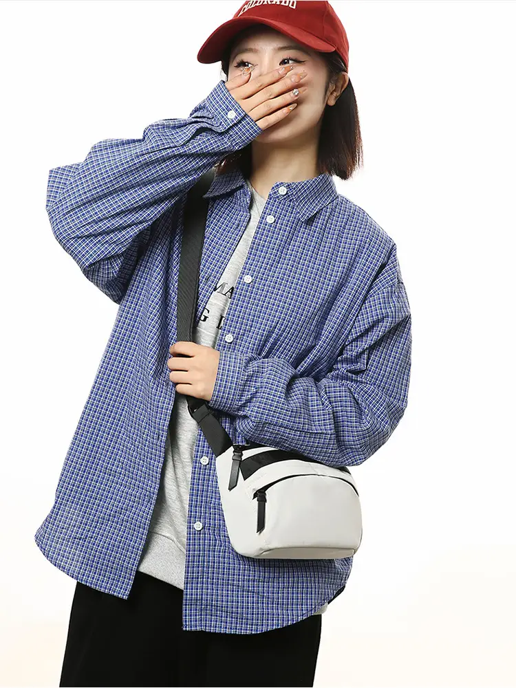 New Japanese Style Crossbody Bag Large Capacity Travel Chest Bag — feature 16