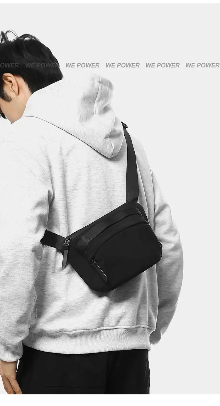 New Japanese Style Crossbody Bag Large Capacity Travel Chest Bag — feature 8
