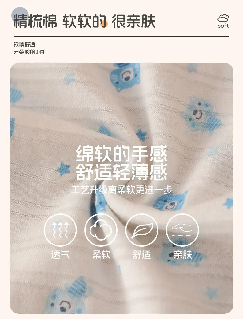 Cotton Boys Summer T-Shirt Set with Pupils Print — feature 3
